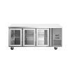 Mesón Refrigerado Puertas de Vidrio 420 Litros