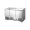 Mesón saladette 3 ptas, cubierta acero inox, VMRSL385 BENEFIT