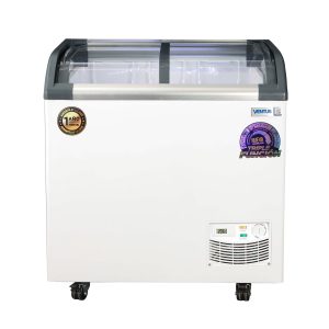 CONSERVADORA T/VIDRIO SEMI-CURVA 220 LTS – CTV-220QE